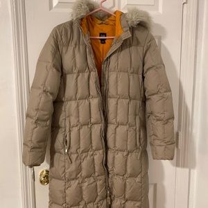 GAP full length down coat